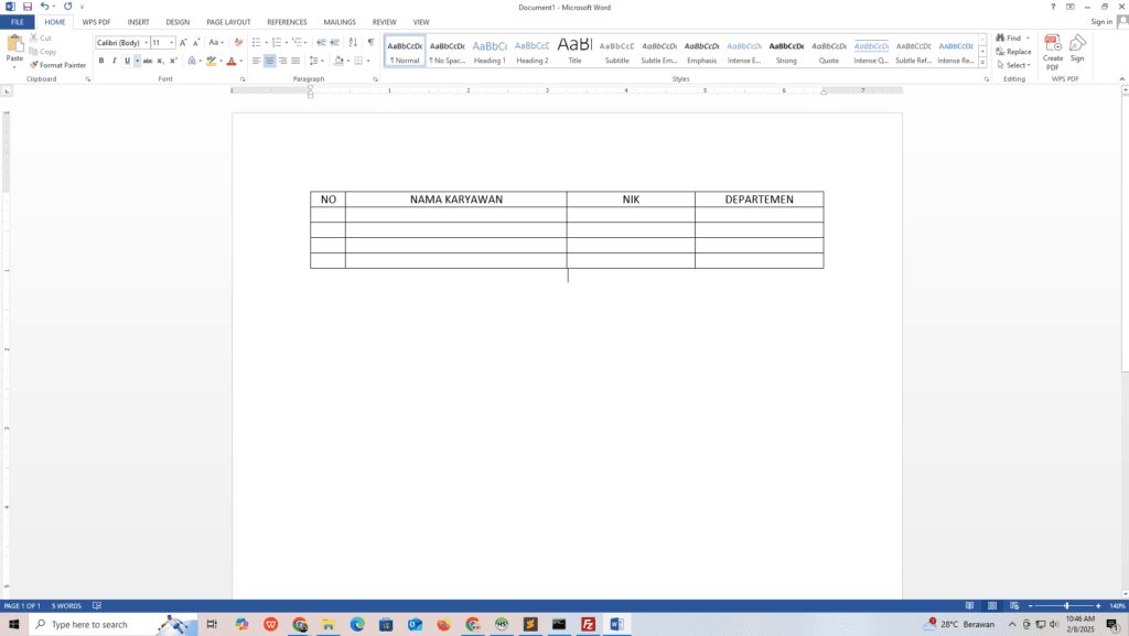 Cara Mudah Belajar 10 Tools Basic Microsoft Office Word 8 image 6