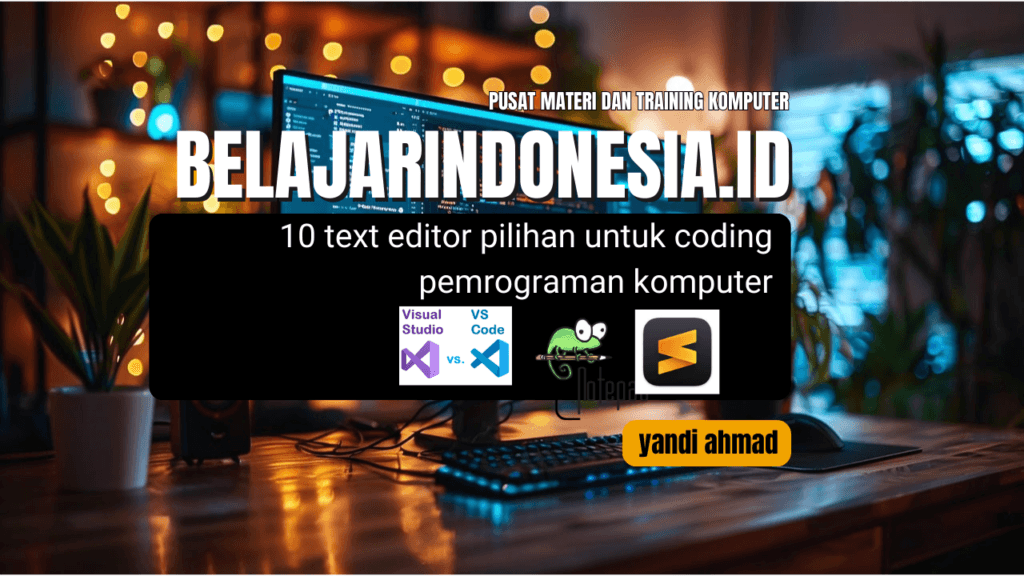text editor pilihan