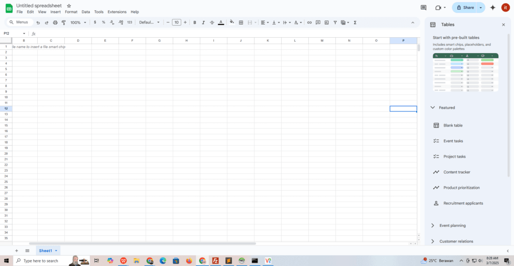 Belajar spreadsheet dengan mudah untuk mengelola banyak data (2025) 2 belajaar spreadsheet