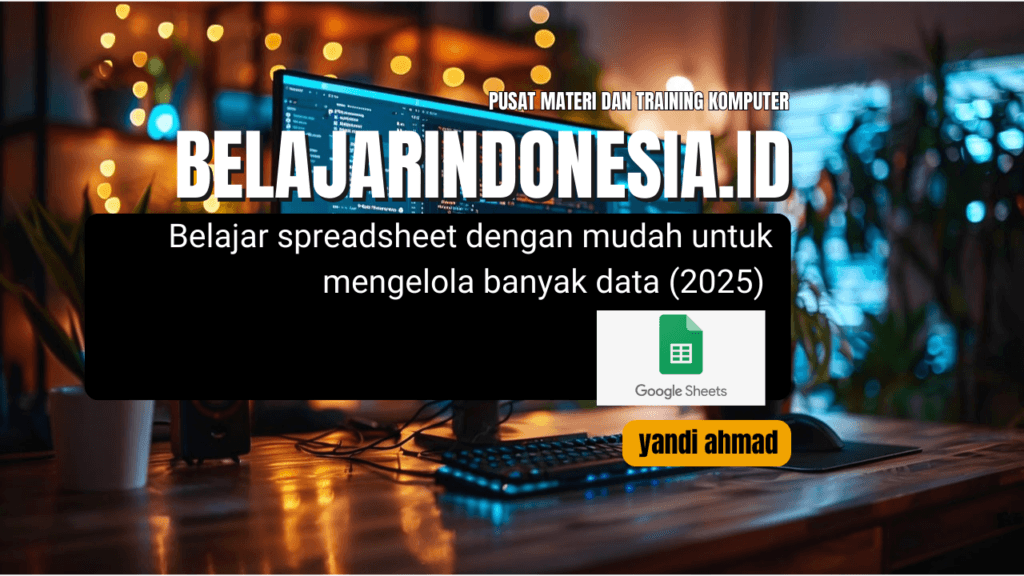 belajar spreadsheet