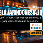 Microsoft Office 4 lembar kerja microsoft office yang wajib dikuasai di dunia kerja