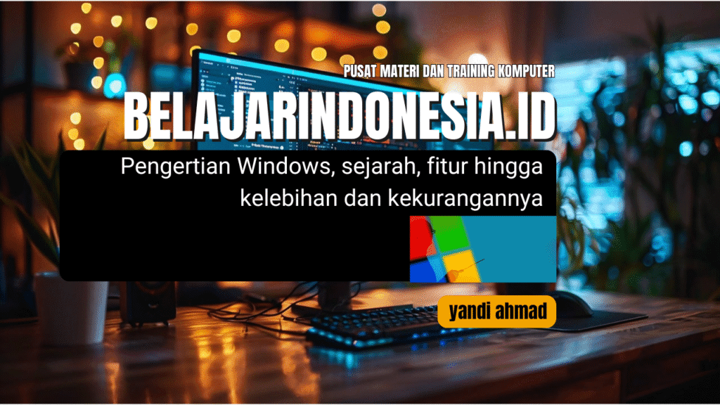 Pengertian windows, sejarah, fitur hingga kelebihan dan kekurangannya