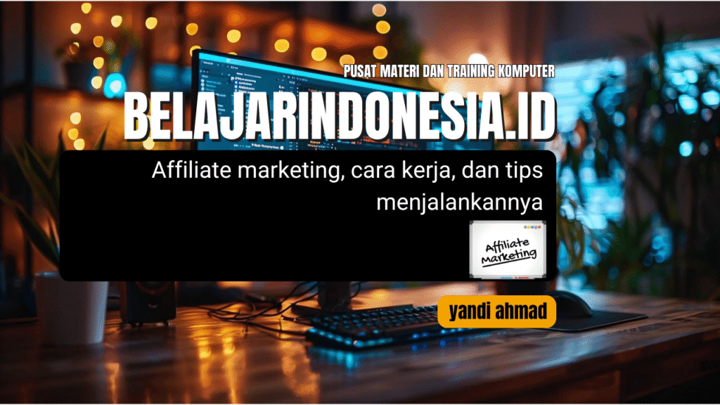 affiliate marketing
